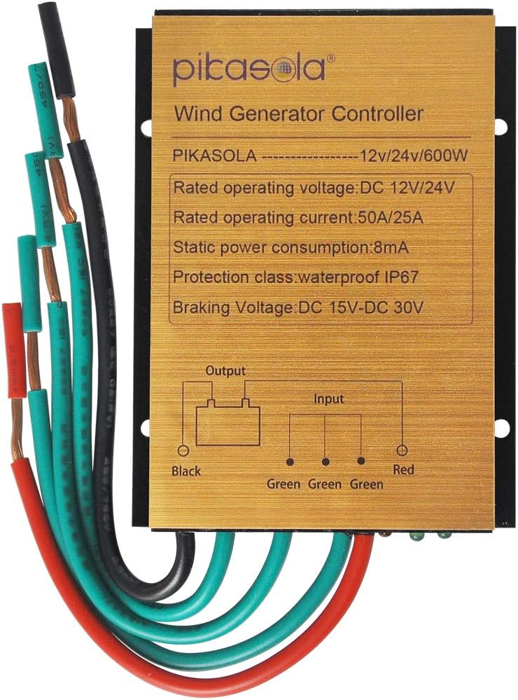 Pikasola Mini Wind Controller — IP67